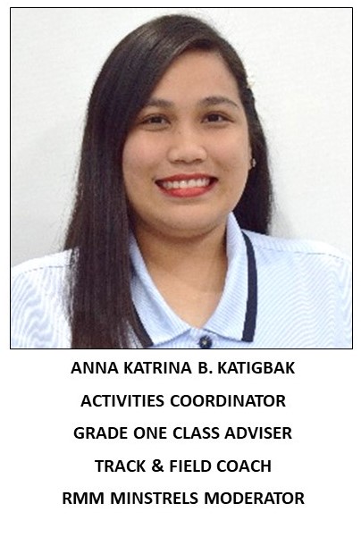 FACULTY ANNA KATRINA B. KATIGBAK
