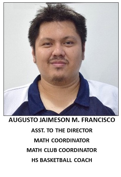 FACULTY AUGUSTO JAIMESON M. FRANCISCO
