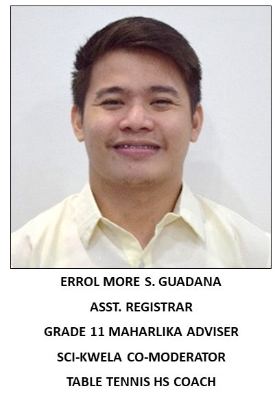 FACULTY ERROL MORE S. GUADANA